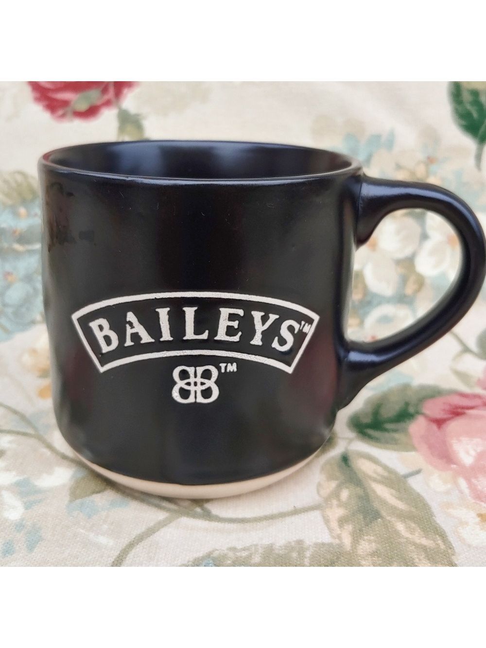 Baileys Irish Cream Stoneware Black Coffee Mug 12 Ounces
